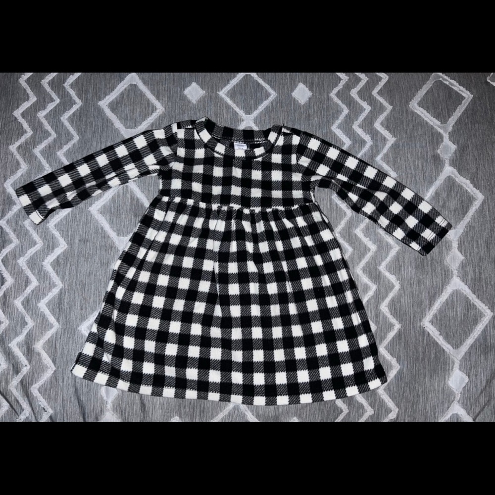 Like New Checkered Dress Size 12-18M